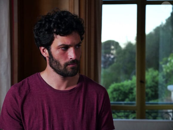 Benoît Michel - Tournage de la saison 2 de la série "La Vengeance aux Yeux Clairs" au Col de Vence - Episode 5 et 6 © Bruno Bebert/Bestimage