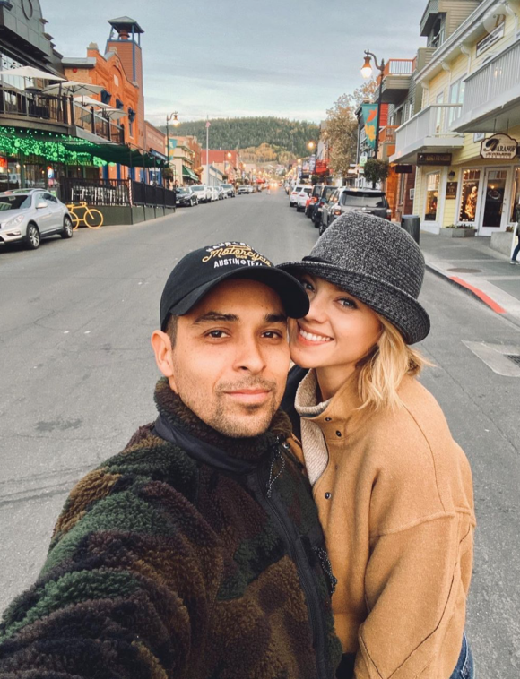 Wilder Valderrama et sa fiancée Amanda Pacheco. Octobre 2019.