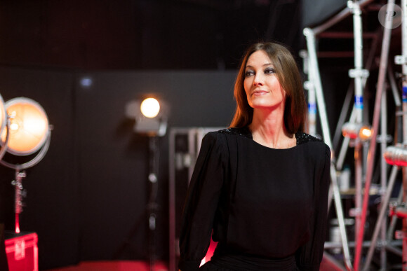 Mareva Galanter - Backstage de l'enregistrement de l'émission "300 Choeurs chantent pour les Fêtes", qui sera diffusée le 24 décembre sur France 3, à Paris. Le 14 septembre 2020 © Tiziano Da Silva / Bestimage