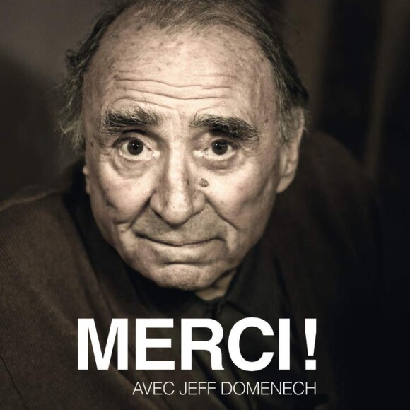 Couverture de "Merci !", l'autobiographie de Claude Brasseur publiée en 2014 chez Flammarion.