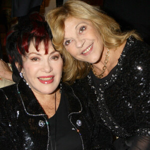 Rika Zaraï et Nicoletta - Soirée de Gala des prix "The Best 2008" à l'hôtel Le Bristol, à Paris.