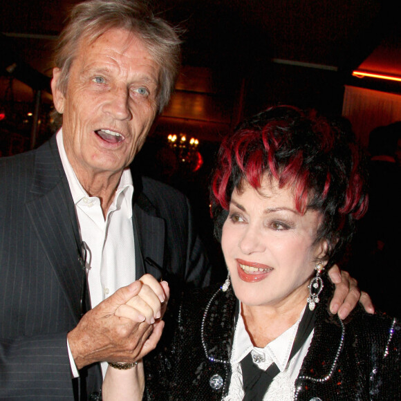 Rika Zaraï et son mari Jean-Pierre - Soirée pour les 10 ans de la série "Boulevard du palais" au Café Barge à Paris.