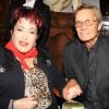 Rika Zaraï et son mari Jean-Pierre Magnier - Soirée organisée en l'honneur de Rika Zaraï pour la sortie de son CD "Anthologie" au Phono Museum à Paris. © Philippe Baldini/Bestimage