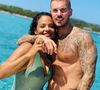 M. Pokora et Christina Milian lors de vacances