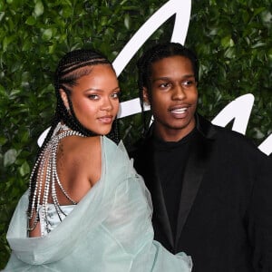 ASAP Rocky, Rihanna - Les célébrités assistent à la cérémonie des "Fashion Awards" au Royal Albert Hall à Londres.