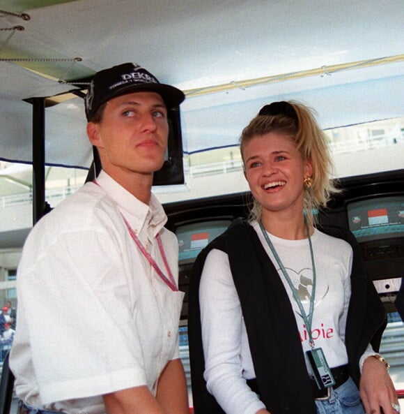 Michael Schumacher et Corinna à Monaco pour le mariage secret sur un yacht.