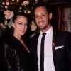 Iris Mittenaere (Miss France et Miss Univers 2016) et son compagnon Diego El Glaoui lors de la soirée de gala de la 18ème édition du "Dîner de la mode du Sidaction" au Pavillon Cambon Capucines - Potel et Chabot à Paris, France. © Rachid Bellak/Bestimage 
