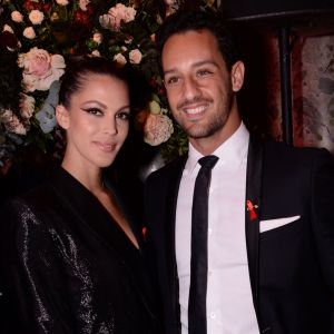 Iris Mittenaere (Miss France et Miss Univers 2016) et son compagnon Diego El Glaoui lors de la soirée de gala de la 18ème édition du "Dîner de la mode du Sidaction" au Pavillon Cambon Capucines - Potel et Chabot à Paris, France. © Rachid Bellak/Bestimage 