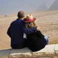 Valérie Trierweiler a partagé des photos de son séjour en Egypte, sur Instagram. Ici avec son amoureux Romain Magellan.