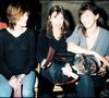 Charlotte Gainsbourg, Kate Barry et Jane Birkin au défilé John Galliano à Paris.