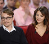 Lorànt Deutsch et sa femme Marie-Julie Baup - Enregistrement de l'émission "Vivement Dimanche" à Paris le 6 octobre 2015 et qui sera diffusée le 11 octobre 2015.