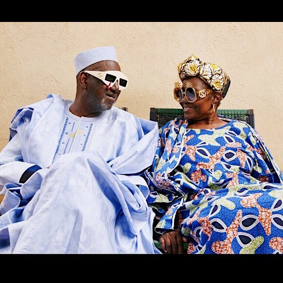 Inna Modja partage une photo de ses parents sur Instagram, le 4 janvier 2021.