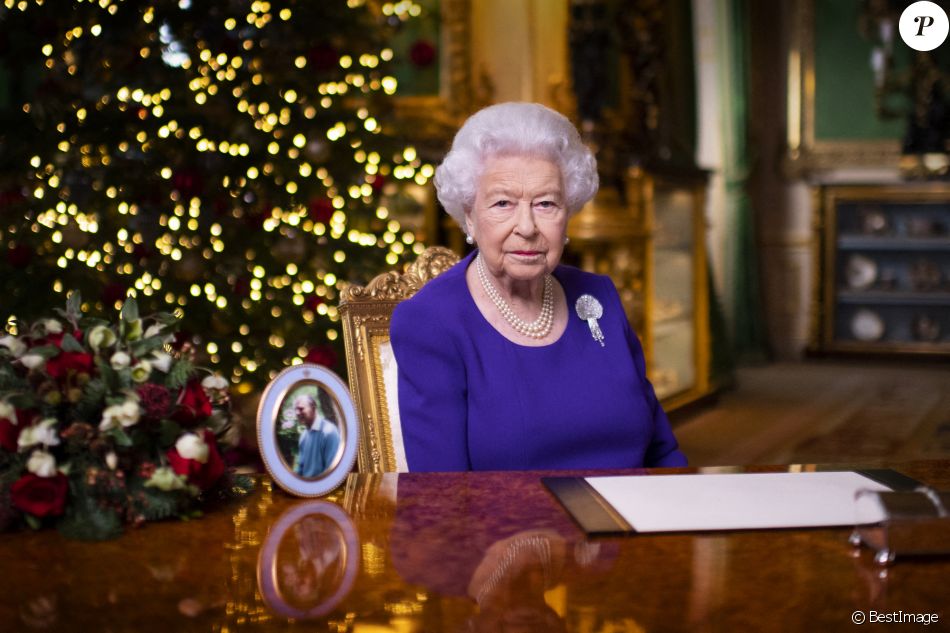 La reine Elisabeth II d'Angleterre a présenté ses voeux de Noël. Le 25