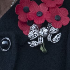 La reine Elisabeth II d'Angleterre lors de la cérémonie de la journée du souvenir (Remembrance Day) à Londres le 8 novembre 2020.