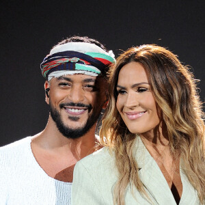 Exclusif - Slimane et Vitaa - Enregistrement de la 2ème partie de soirée de l'émission "La Chanson secrète 6" à la Scène musicale à Paris, qui sera diffusée le 12 décembre sur TF1. Le 8 septembre 2020 Après le succès des précédentes éditions, " LA CHANSON SECRETE ", présentée par N.ALIAGAS et produite par DMLS TV, revient sur TF1. 8 artistes ne savent rien de ce qui va se passer pour eux ! Ils ont accepté de jouer le jeu, de se laisser totalement surprendre, émouvoir, parfois même déstabiliser car ils vont découvrir en même temps que les téléspectateurs une surprise : une chanson qui leur est chère revisitée et réinterprétée par un artiste. Des mises en scène spectaculaires au service de l'émotion... Et des émotions fortes pour l'artiste assis dans le fauteuil grâce à la venue sur le plateau de proches et d'invités inattendus. Les téléspectateurs seront aux premières loges pour vivre ces moments d'intimité musicale rare. © Gaffiot-Moreau / Bestimage