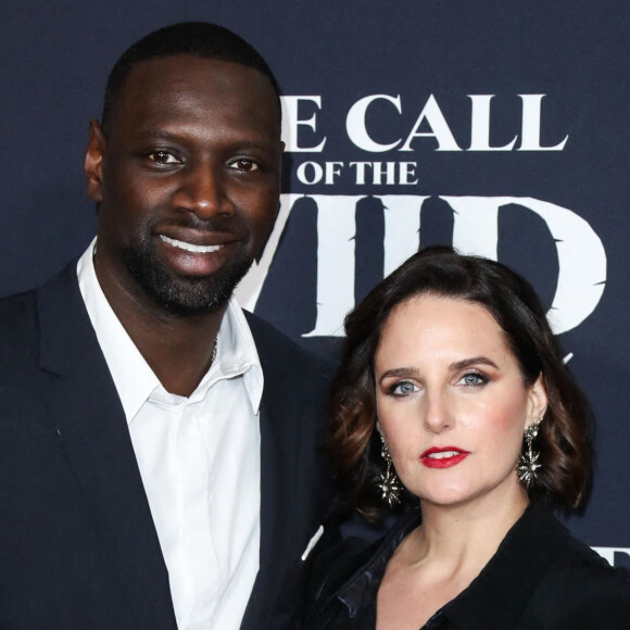 Omar Sy et sa femme Hélène à la première du film "The Call of the Wild" à Los Angeles, le 13 février 2020.