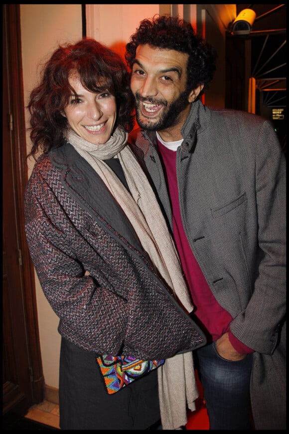 Ramzy et Anne Depetrini à Paris, un an avant leur séparation.