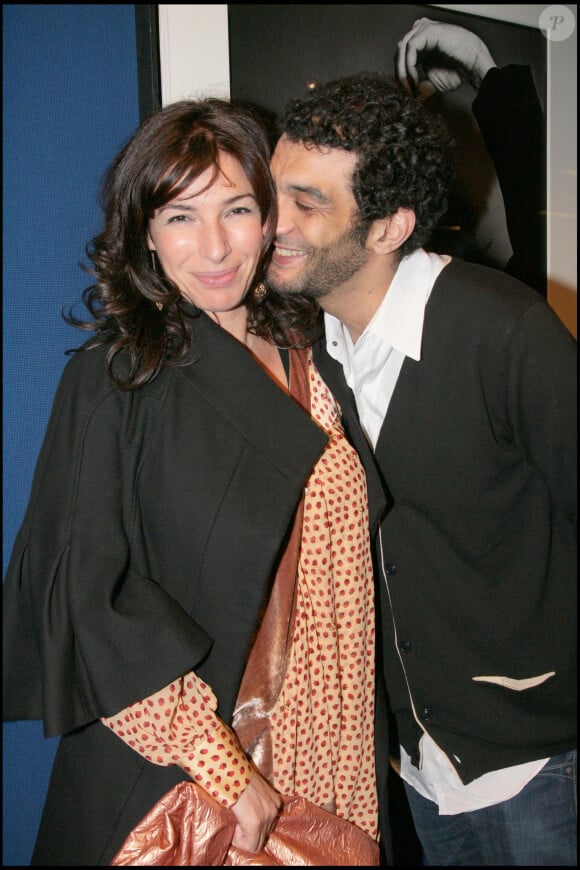 Anne Depétrini et Ramzy à Paris en 2008.