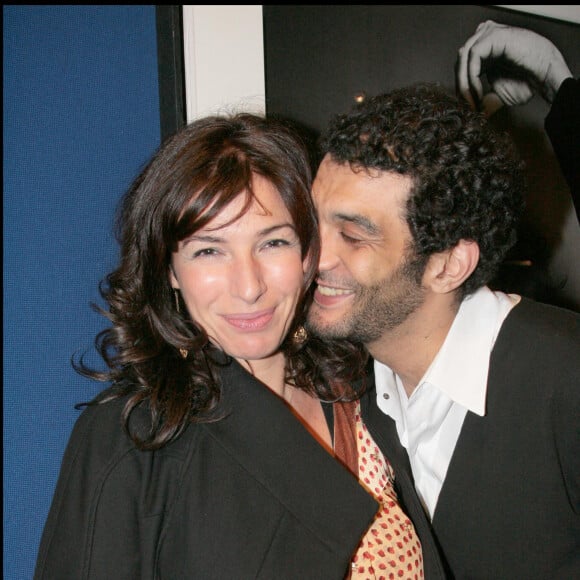 Anne Depétrini et Ramzy à Paris en 2008.