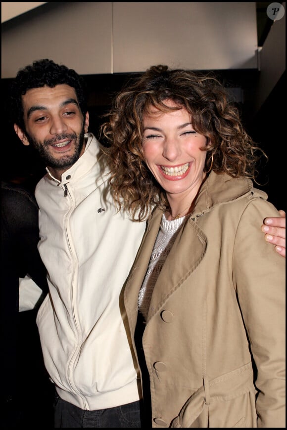 Ramzy et Anne Depétrini à Paris en 2007. 