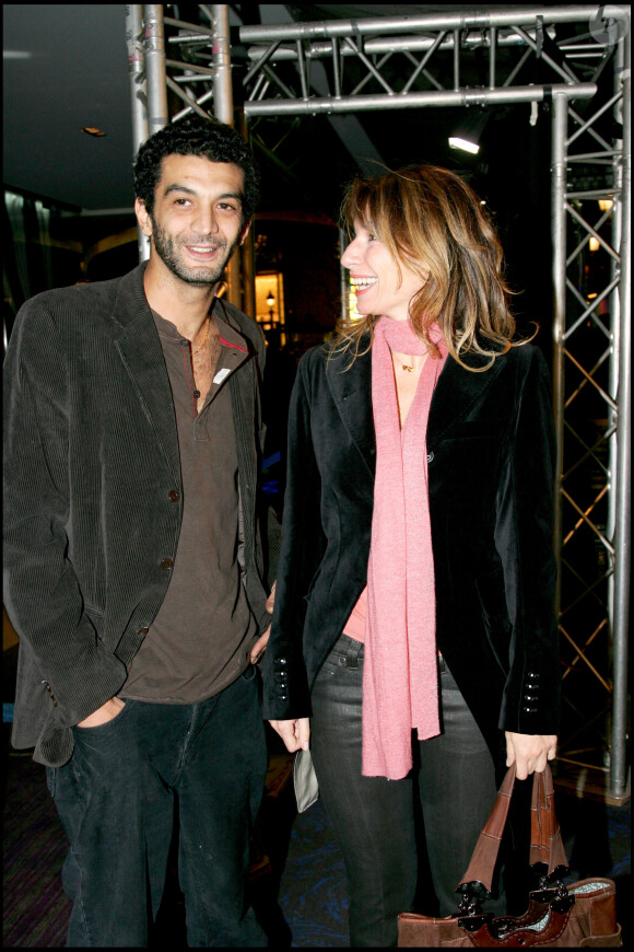RAMZY ET ANNE DEPETRINI - PREMIERE DU FILM "NE LE DIS A PERSONNE" A L'UGC NORMANDIE  PREMIERE OF THE MOVIE "TELL NO ONE" IN PARIS AT UGC NORMANDIE 