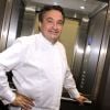 Le chef cuisinier Yves Camdeborde en rendez-vous à Paris.
