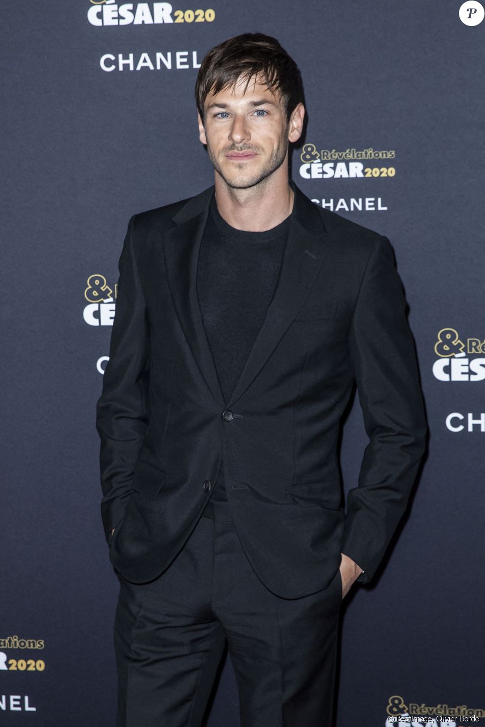 Gaspard Ulliel - Photocall du dîner Chanel des révélations César 2020 au Petit Palais à Paris, le 13 janvier 2020. © Olivier Borde/Bestimage