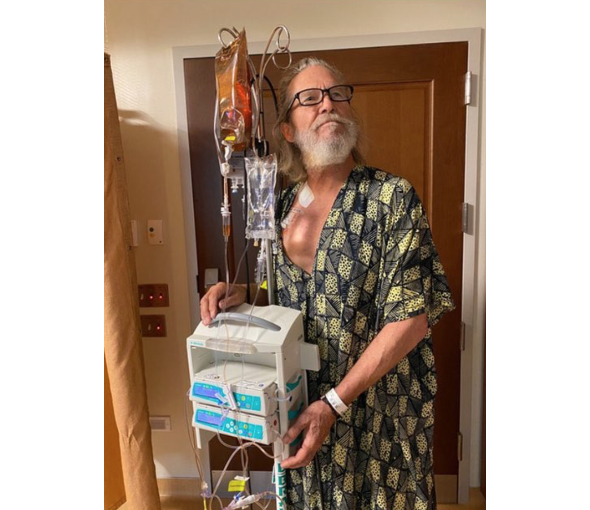 Photo Jeff Bridges, atteint d'un lymphome, donne des nouvelles de son