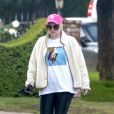 Exclusif - Rebel Wilson est allée faire sa promenade quotidienne dans les rues de Los Feliz. Le 8 janvier 2021.