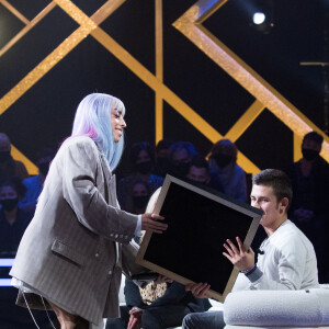 Exclusif - Bilal Hassani, Hugolain - Enregistrement de l'émission "La Lettre", présentée par S.Davant, qui sera diffusée le 16 janvier 2021 sur France 2. Le 16 octobre 2020 © Cyril Moreau / Bestimage