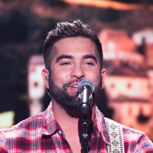 Exclusif - Kendji Girac - Enregistrement de l'émission "La Lettre", présentée par S.Davant, qui sera diffusée le 16 janvier 2021 sur France 2. Le 16 octobre 2020 © Cyril Moreau / Bestimage