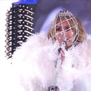 La performance de Jennifer Lopez lors du show New Year's Rockin' Eve à Times Square, New York le 2 janvier 2020.