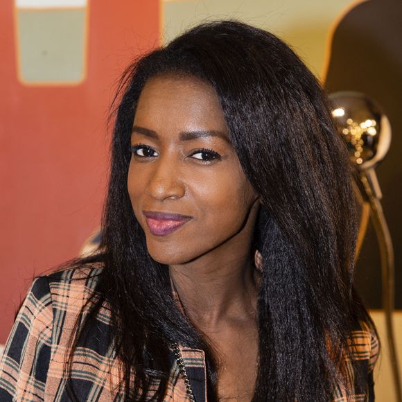 Hapsatou Sy - à l'ouverture de "L'atelier 55" dans le 7ème arrondissement de Paris, France, le 18 octobre 2018. © Pierre Perusseau/Bestimage
