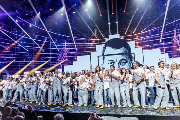 Spectacle des Enfoirés à Bordeaux le 28 janvier 2019. © Cyril Moreau/Bestimage