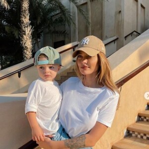 Caroline Receveur et son fils Marlon sur Instagram, janvier 2021