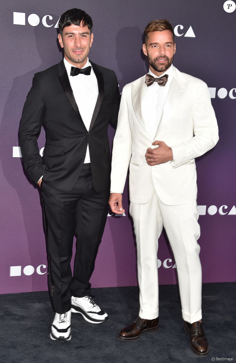 Ricky Martin et son mari Jwan Yosef à la soirée MOCA Benefit 2019 au Geffen Contemporary à Los Angeles, le 18 mai 2019.