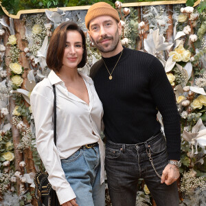 Exclusif - Jade Leboeuf (la fille de l'ex-footballeur F. Leboeuf) et son mari Stéphane Rodrigues - Présentation de la liqueur St-Germain à Paris. © Veeren/Bestimage 