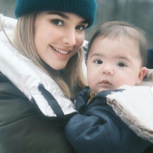 Jade Leboeuf et son fil Elon James sur Instagram