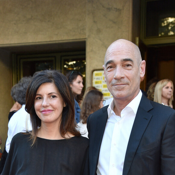 Jean Marc Barr et sa compagne Stella di Tocco - 25ème gala "Musique contre l'oubli" donné au profit d'Amnesty International au théâtre des Champs-Elysées à Paris le 2 juillet 2019. © Giancarlo Gorassini/Bestimage