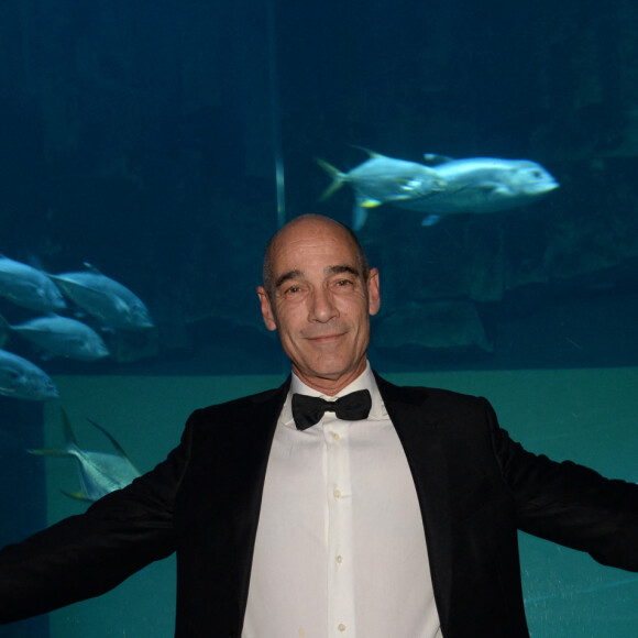 Exclusif - Jean-Marc Barr - L'acteur JM Barr fête le 30ème anniversaire de la sortie du film de L. Besson "Le Grand Bleu" lors de la soirée annuelle de la chaîne Hôtel & Préférence à l'Aquarium de Paris le 30 mai 2018. © Rachid Bellak/Bestimage 