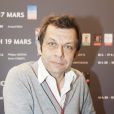 Laurent Mariotte pour "J'ai pas le temps de Cuisiner!" présent au "33ème Salon du Livre" au Parc des expositions de la Porte de Versailles (Paris 15e). © Pierre Perusseau/Bestimage