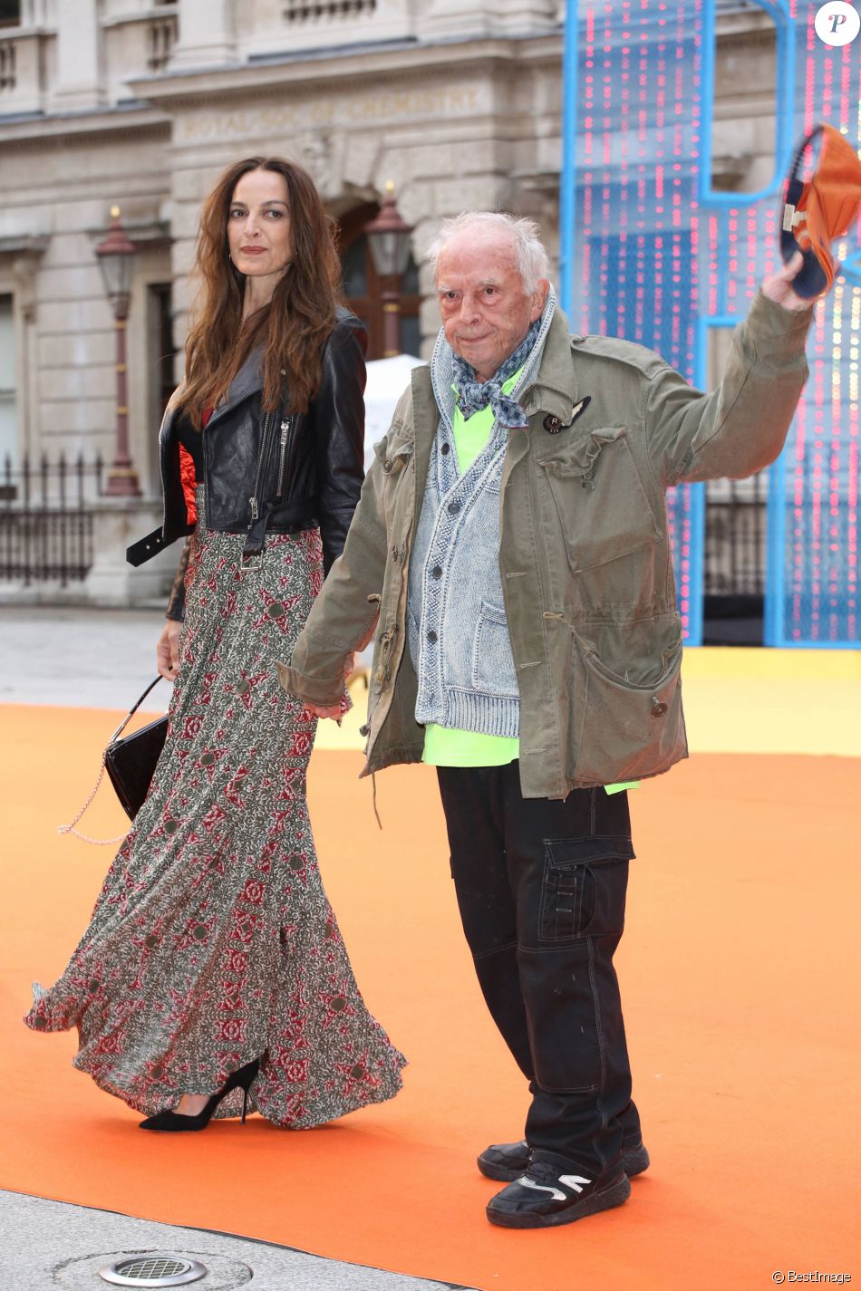 Catherine Dyer et son mari David Bailey - People au vernissage de l'exposition "Summer Exhibition" à l'Académie Royale des Arts à Londres. Le 7 juin 2017