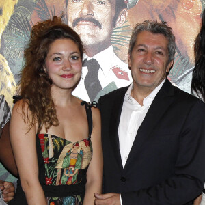 Alain Chabat et sa fille Louise - Avant-première de Marsupilami, à Paris