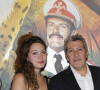 Alain Chabat et sa fille Louise - Avant-première de Marsupilami, à Paris, en mars 2012