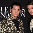 Peter Brant Jr et son frère Harry Brant au gala "Vogue Paris Foundation" au Palais Galliera à Paris le 9 juillet 2014.