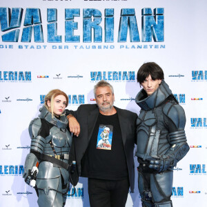 Luc Besson à la première de "Valérian et la Cité des milles planètes" à Berlin, le 19 juillet 2017.