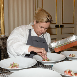 Hélène Darroze - Cocktail/dîner Longchamp à la boutique Longchamp, rue Saint-Honoré, à Paris, France, le 4 octobre 2016, lors de la Fashion Week de Paris © Rachid Bellak/Bestimage