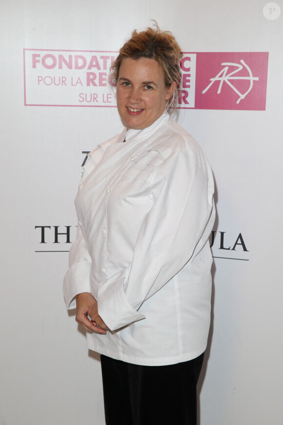 Hélène Darroze - Gala de la fondation ARC au profit de la recherche contre le cancer du sein à l'hôtel Peninsula à Paris le 9 octobre 2014.