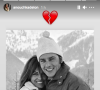 Anouchka Delon rend hommage à Nathalie Delon sur Instagram, le 21 janvier 2021.