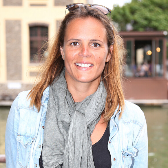Mariage - Laure Manaudou et Jérémy Frérot se sont mariés - Exclusif - Laure Manaudou - 2ème édition de l'Open Swin Stars "Paris à la nage" au bassin de la Villette à Paris. Le 2 juillet 2016